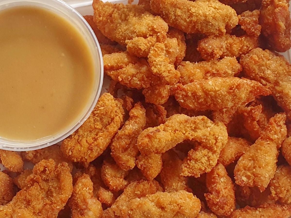 Chicken Poppers w/ Gravy