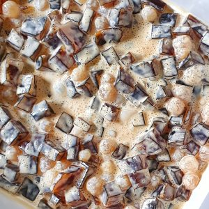Coffee Jelly with Sago