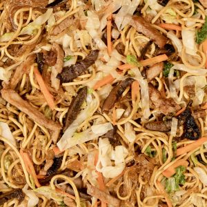 Pancit, Lumpia, and Fried Chicken are Always Present
