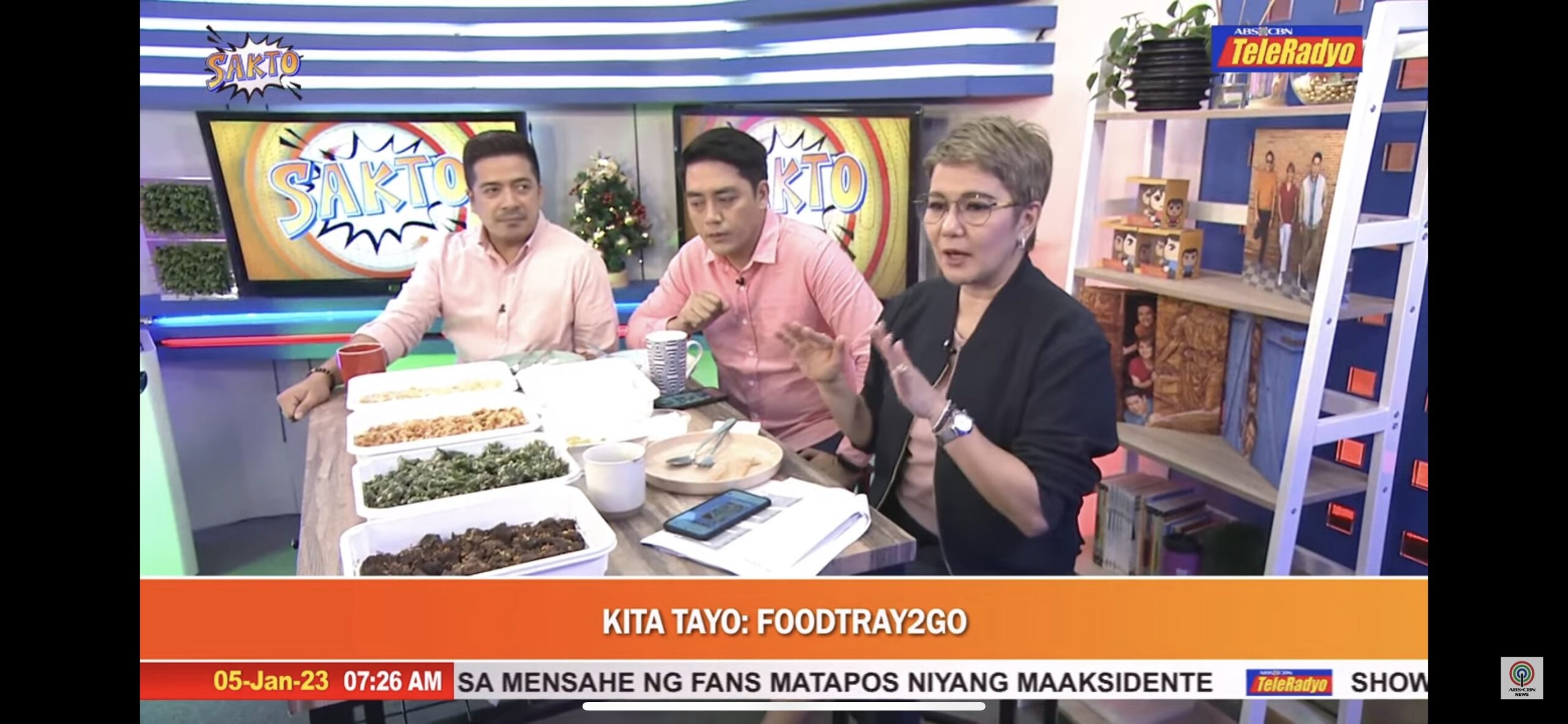 ABS-CBN’s Kita Tayo hosted by Amy Perez.