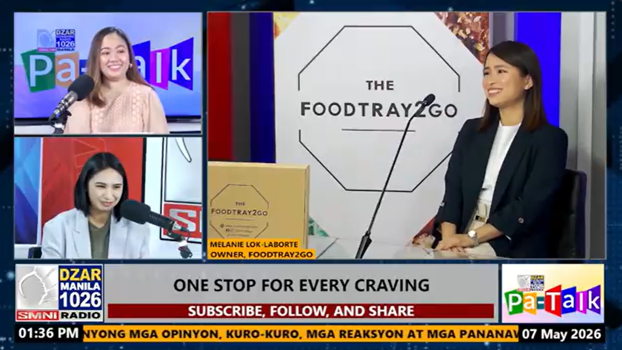 DZAR Manila 1026 & SMNI News’ Pa-Talk hosted by Cherlyn Llanillo and Andrea Santos